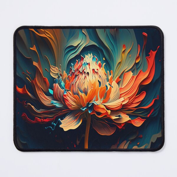 Item preview, Colorful Abstract Flower Art designed and sold by elnixart.
