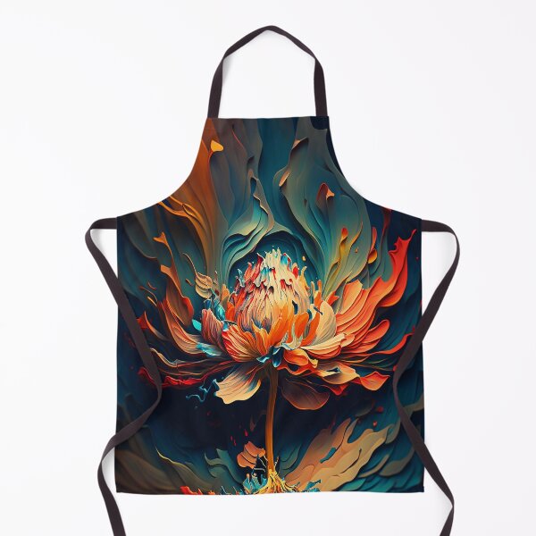 Item preview, Colorful Abstract Flower Art designed and sold by elnixart.