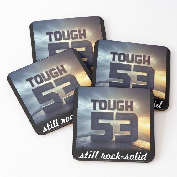 Item preview, 53 and Still Crushing It: Tough and Rock-Solid designed and sold by ArtCreator2023.