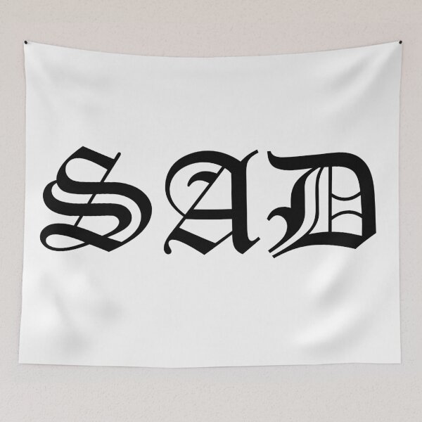 Item preview, SAD (black) designed and sold by dishess.