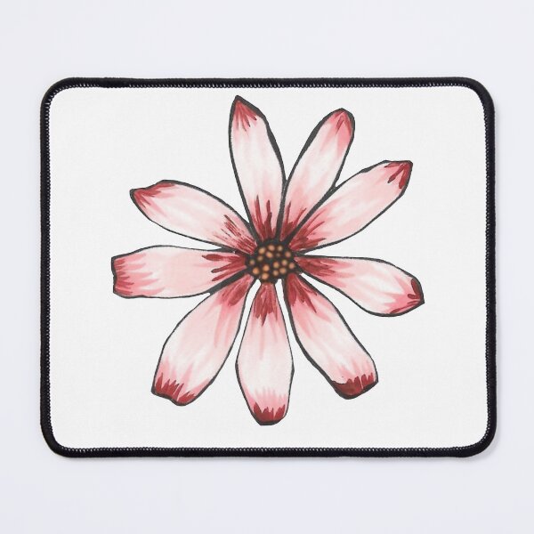 Item preview, Flower Study in Pinks - African Daisy designed and sold by rossartstudio.