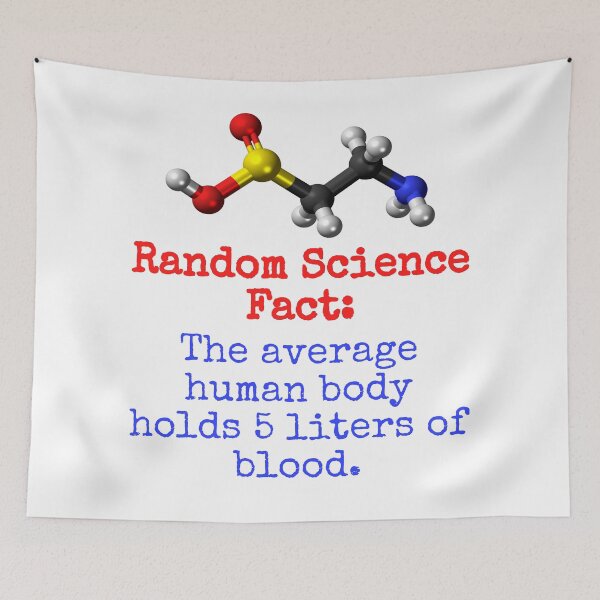 Item preview, The Average Human Body  - Science Fact designed and sold by CrankyOldDude.