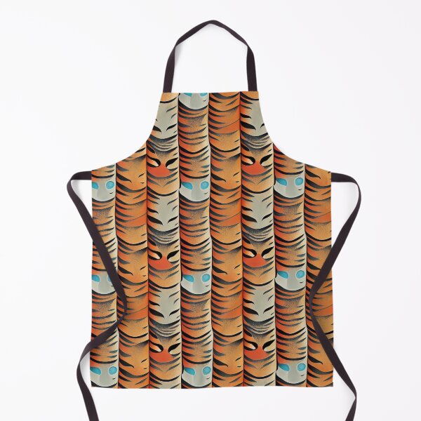 Item preview, Tiger pattern in lines designed and sold by YeKnot.