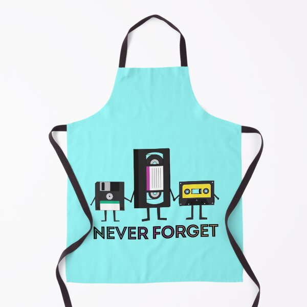 Item preview, Never Forget VHS Floppy Disk Tape Deck 1980s 80s Retro Nostalgia Millenial Throwback designed and sold by TocaLuna.