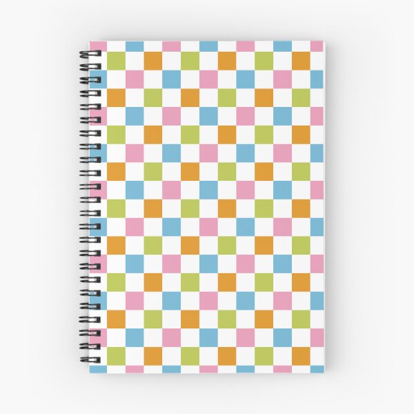 Item preview, Multi Checkered Pattern (pink/orange/green/blue) designed and sold by Design Minds Boutique.