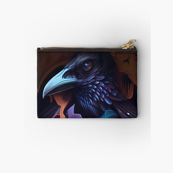 Item preview, Anamorphic Graffiti Mural of a Raven designed and sold by digitalbrosse.