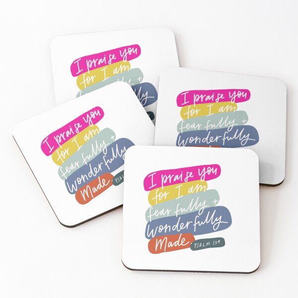 Item preview, Bible Verse | Psalm 139 | I praise you for I am fearfully and wonderfully made designed and sold by seaniemendoza.