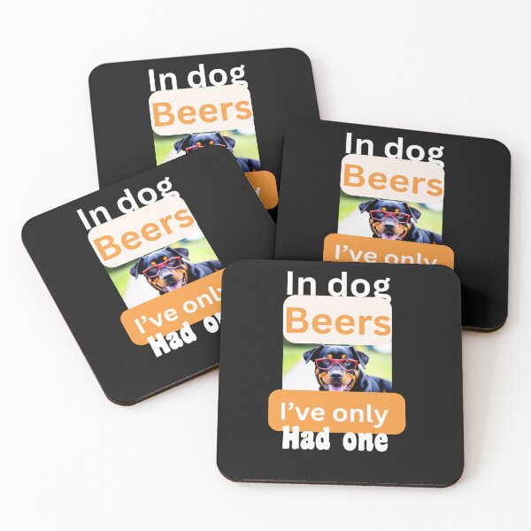 Item preview, IN DOG BEERS I’ve ONLY HAD ONE designed and sold by starfishstuff.