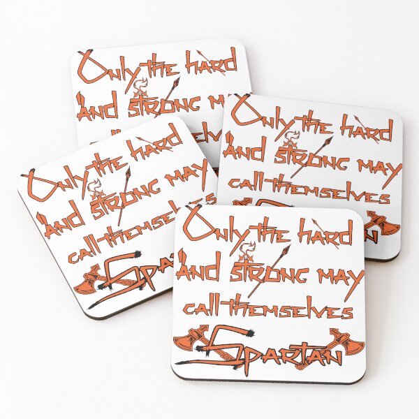 Item preview, Spartan Strong -- Only the hard and strong may call themselves Spartan  designed and sold by Light-On-Style.