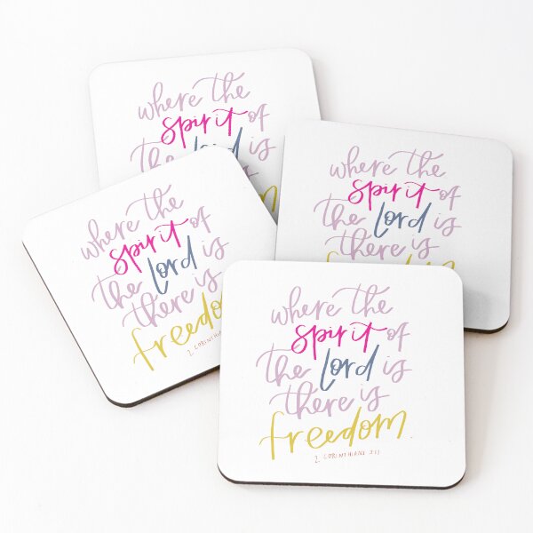 Item preview, Bible Verse | 2 Corinthians 3:17 | Where the Spirit of the Lord is there is freedom. | Christian designed and sold by seaniemendoza.