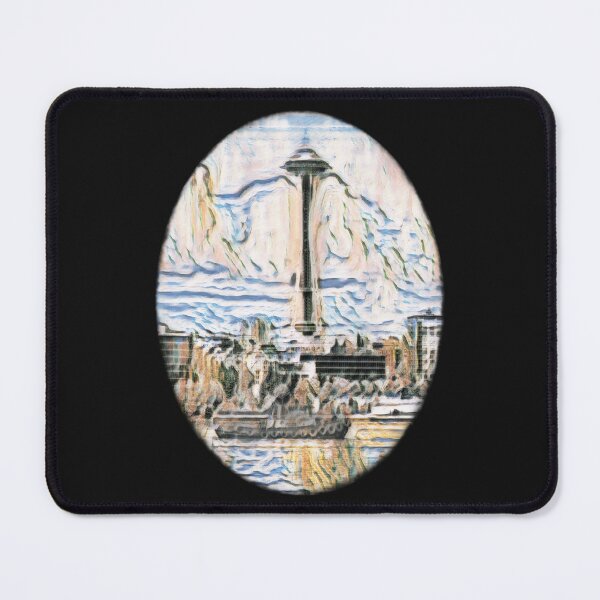 Item preview, Sketch Foss Tugboat & Seattle Space Needle Design 2 designed and sold by Jason Mosley.