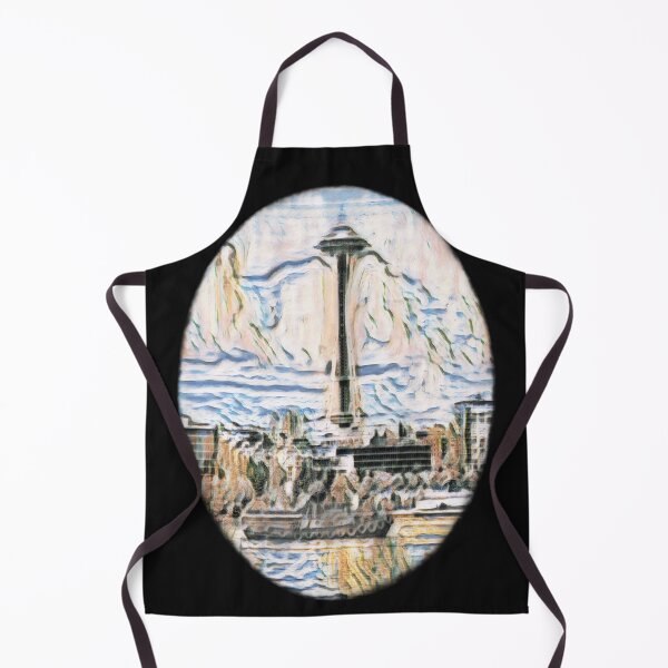 Item preview, Sketch Foss Tugboat & Seattle Space Needle Design 2 designed and sold by Jason Mosley.