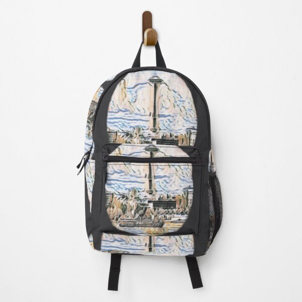 Item preview, Sketch Foss Tugboat & Seattle Space Needle Design 2 designed and sold by Jason Mosley.