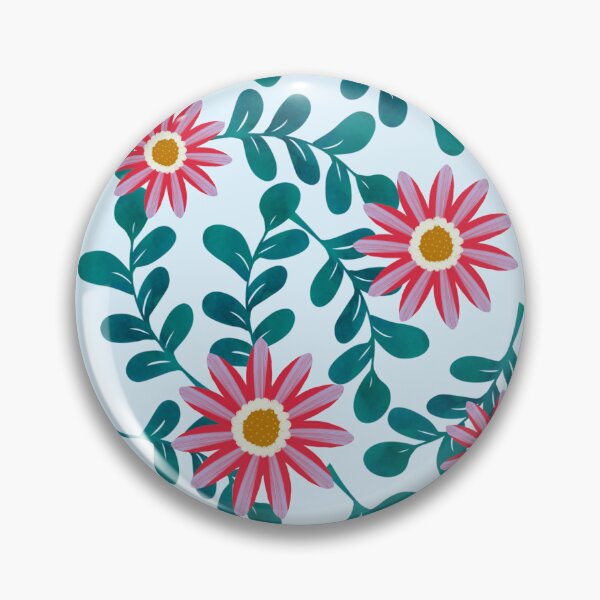 Item preview, Gazania Flower - LightTurquoise designed and sold by JaselviiStudio.