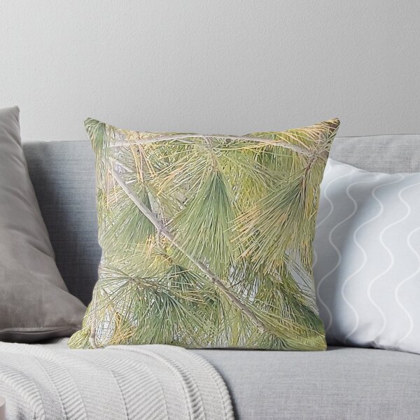 Item preview, Snow Pine Leaves in Ottawa Winter. Buy Now designed and sold by Health And Fitness Posts e-Store.
