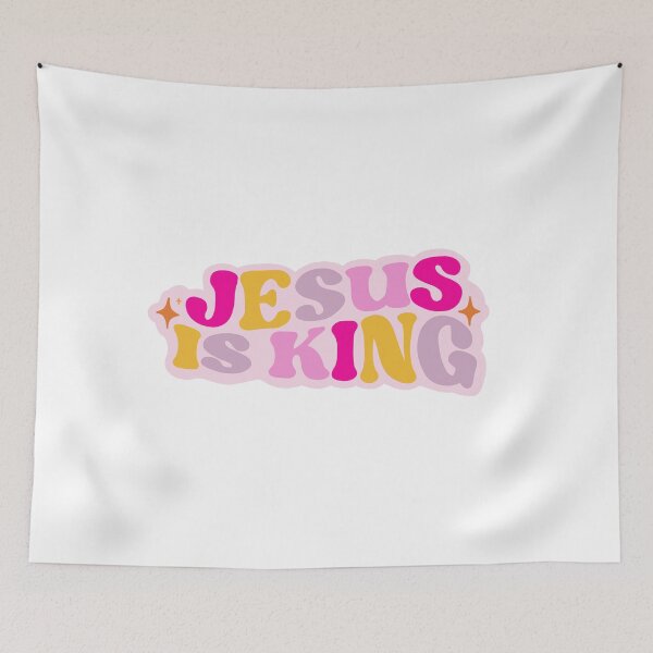 Item preview, Jesus is King | Bible Verse | Worship | Christian designed and sold by seaniemendoza.