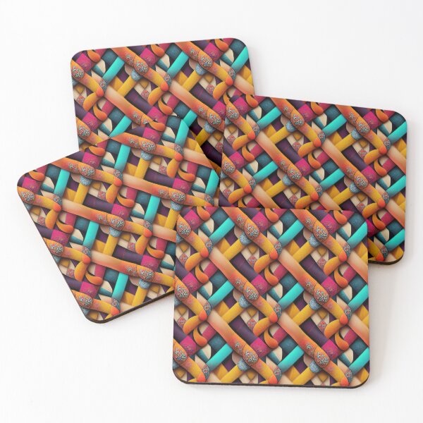 Item preview, Colorful intricate bright pattern designed and sold by YeKnot.