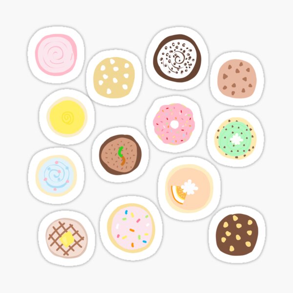 Crumbl Cookie Assortment Yum! Sticker