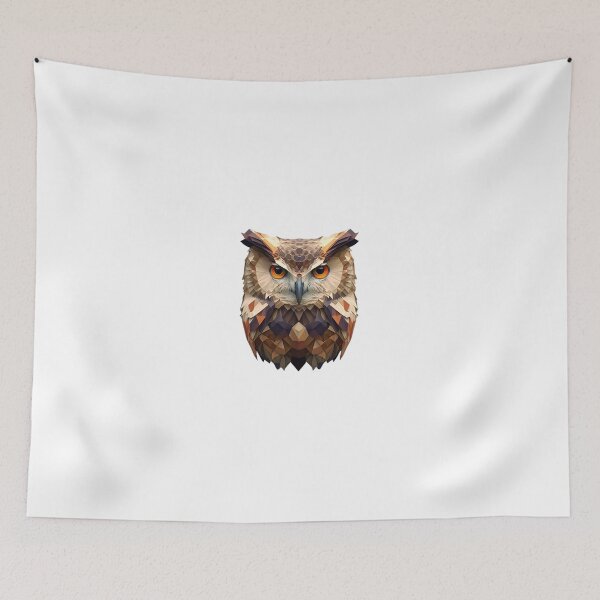 Item preview, polygon owl t-shirt designed and sold by OKR1M.