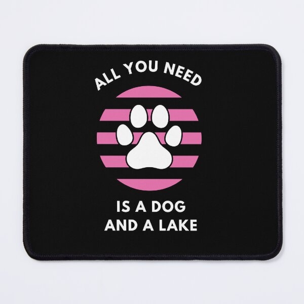 Item preview, All you need is a dog and a lake designed and sold by Rsagur12.