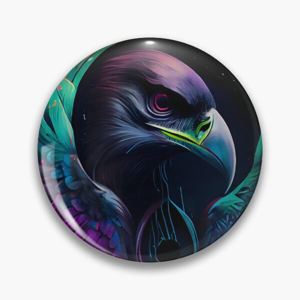 Item preview, Anamorphic Graffiti Mural of a Raven 2 designed and sold by digitalbrosse.