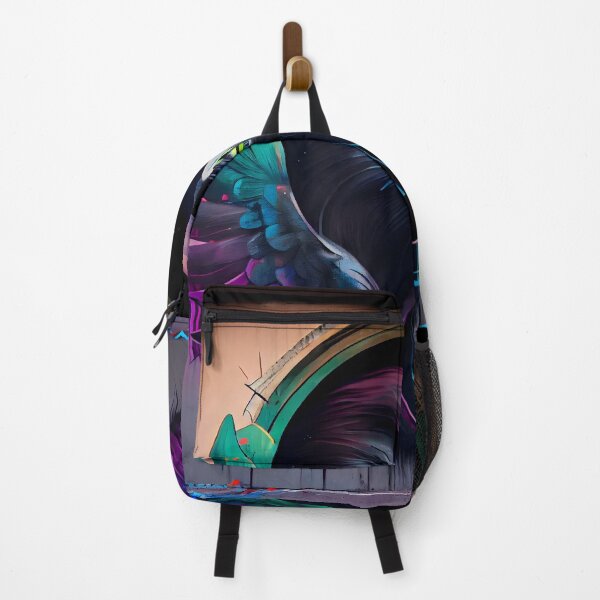 Item preview, Anamorphic Graffiti Mural of a Raven 2 designed and sold by digitalbrosse.