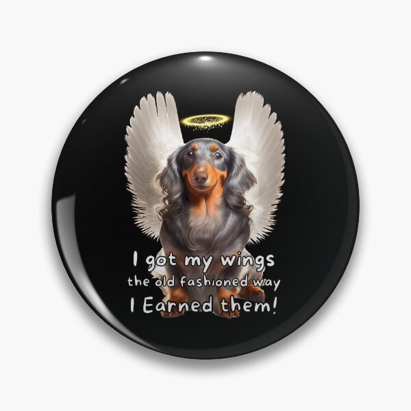 Item preview, Angel dogs - Dachshund designed and sold by SteampunkMoai.