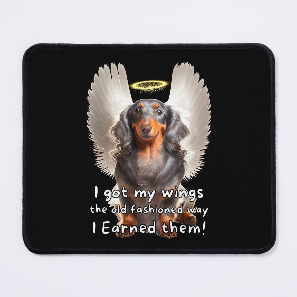 Item preview, Angel dogs - Dachshund designed and sold by SteampunkMoai.