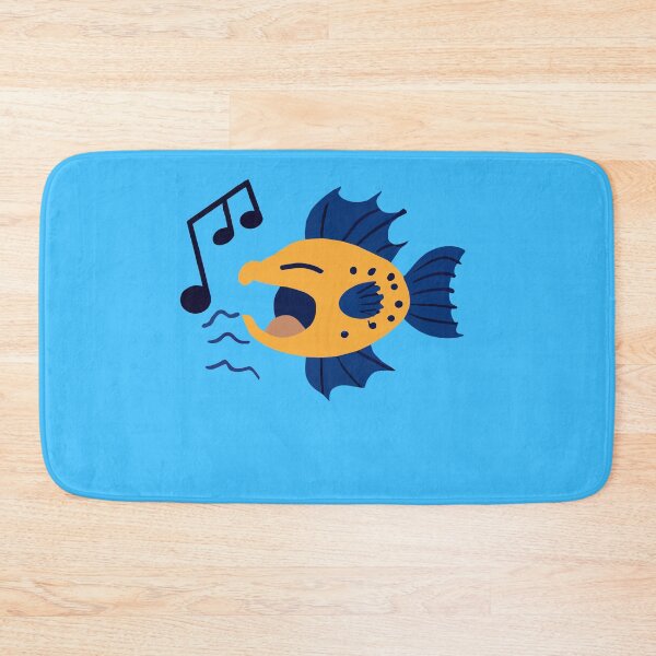 Item preview, Cute Singing Fish - Underwater Musical Delight designed and sold by Kurdish T-shirt.