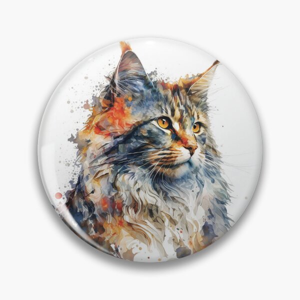 Item preview, Maine Coon Painting designed and sold by Mffl84.