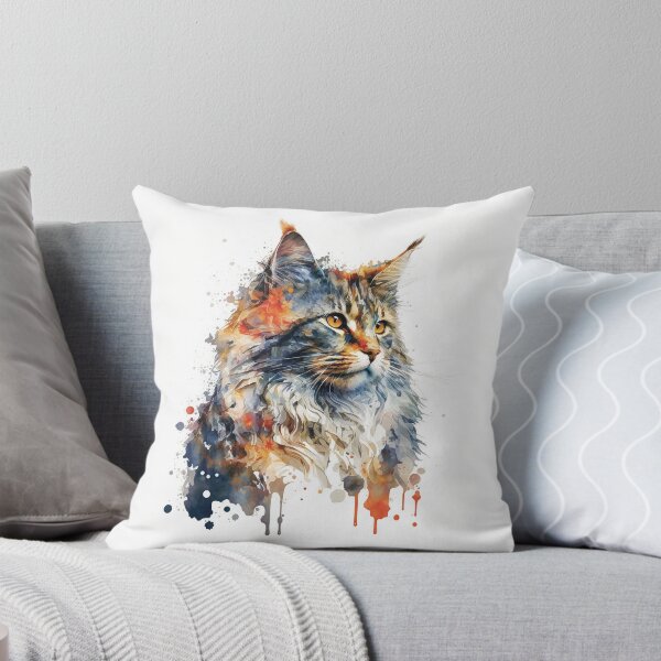 Item preview, Maine Coon Painting designed and sold by Mffl84.