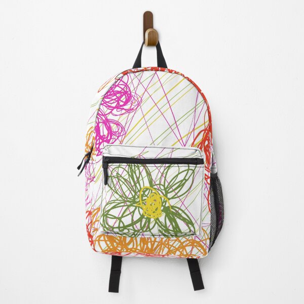 Item preview, children's drawing style flowers designed and sold by azet-art.