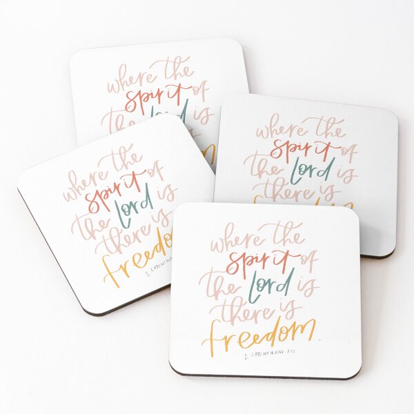 Item preview, Bible Verse | 2 Corinthians 3:17 | Where the Spirit of the Lord is there is freedom. | Christian designed and sold by seaniemendoza.