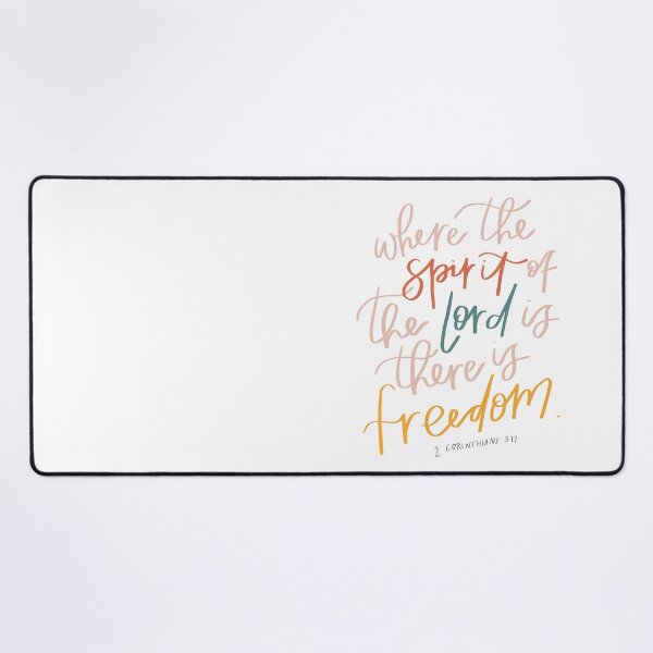 Item preview, Bible Verse | 2 Corinthians 3:17 | Where the Spirit of the Lord is there is freedom. | Christian designed and sold by seaniemendoza.