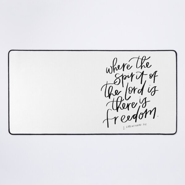 Item preview, Bible Verse | 2 Corinthians 3:17 | Where the Spirit of the Lord is there is freedom. | Christian designed and sold by seaniemendoza.