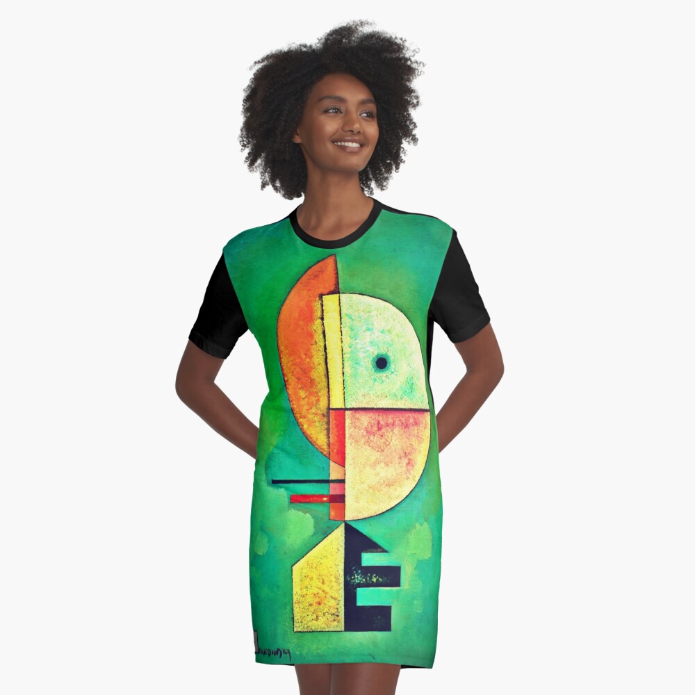 Item preview, Graphic T-Shirt Dress designed and sold by Gascondi.