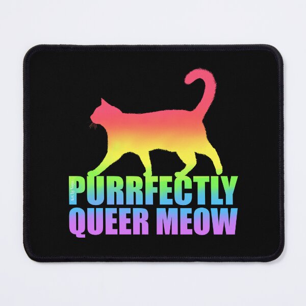 Item preview, Purrfectly Queer designed and sold by Art by Veya.