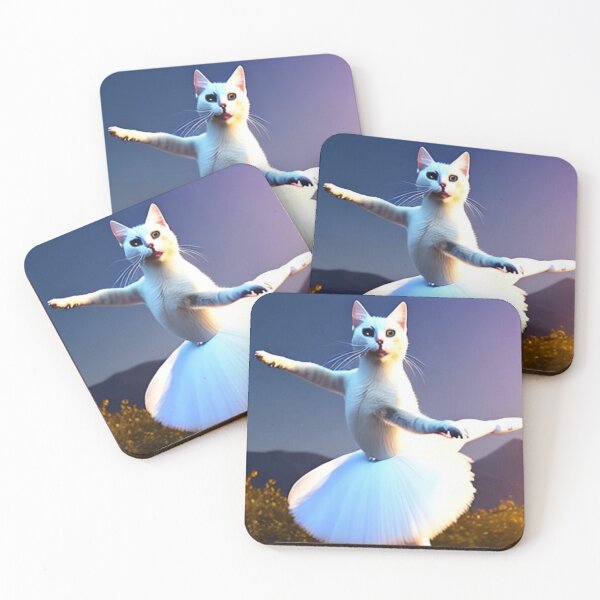 Item preview, a cat dancing ballet with prestige designed and sold by Digitalartsimo.