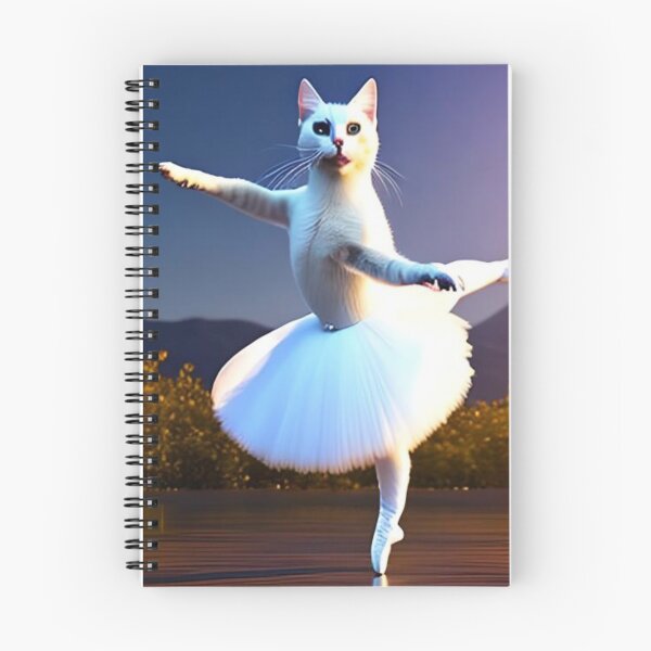 Item preview, a cat dancing ballet with prestige designed and sold by Digitalartsimo.