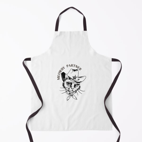 Item preview, Meowdy Partner, Sheriff Cat Cowboy designed and sold by juliaplusgents.