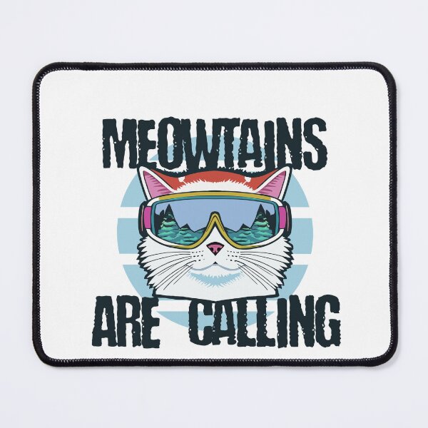 Item preview, Cat Cool Skiing Goggles, Meowtains Are Calling designed and sold by estudiopublik.
