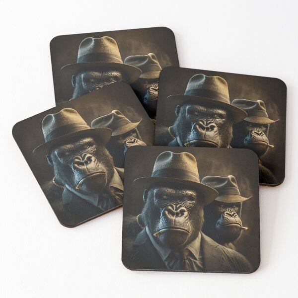 Item preview, brother mafia gorillas designed and sold by AloneARTS.
