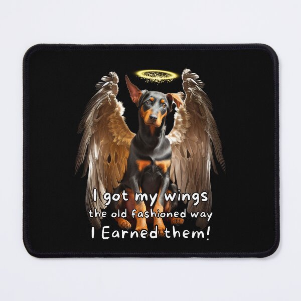 Item preview, Angel dogs - Doberman Pinscher designed and sold by SteampunkMoai.