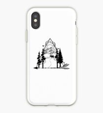 Vinilo o funda para iPhone Triángulo de Elk de rama