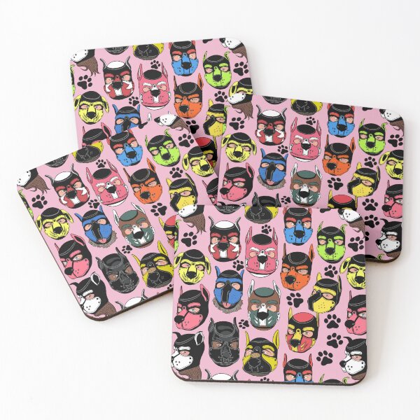 Item preview, Puppies on pink designed and sold by RobskiArt.