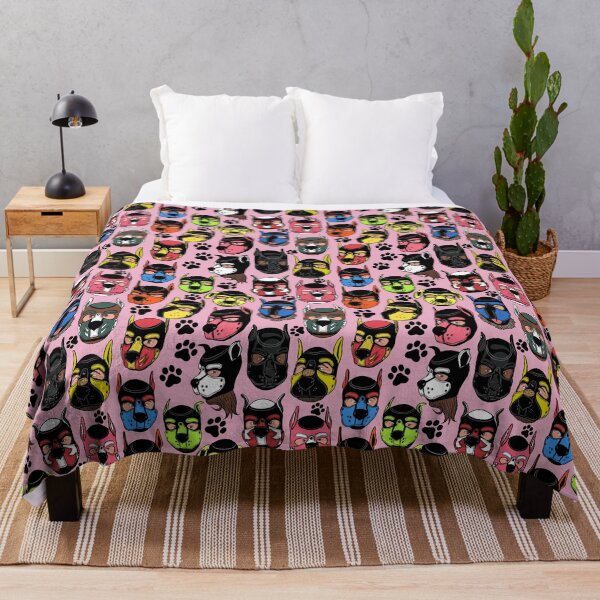 Item preview, Puppies on pink designed and sold by RobskiArt.