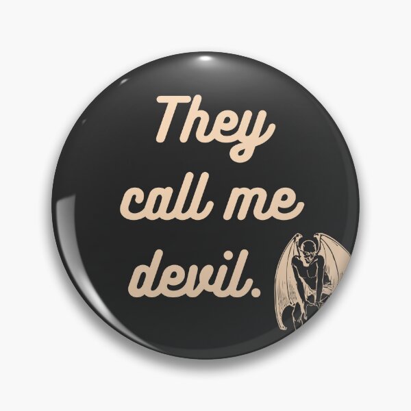 Item preview, They call me devil ?  designed and sold by osamahoven.