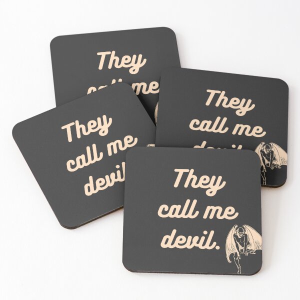 Item preview, They call me devil ?  designed and sold by osamahoven.