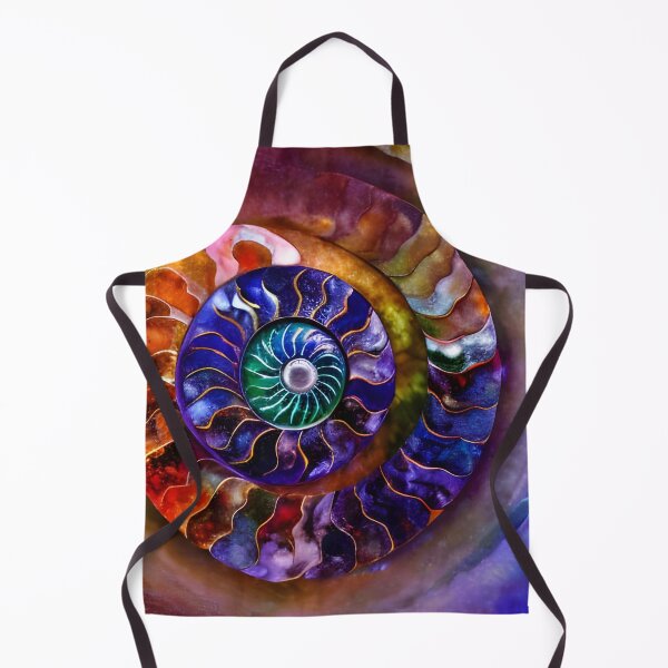 Item preview, Nautilus Dance VI colorful painterly abstract art designed and sold by Glimmersmith.
