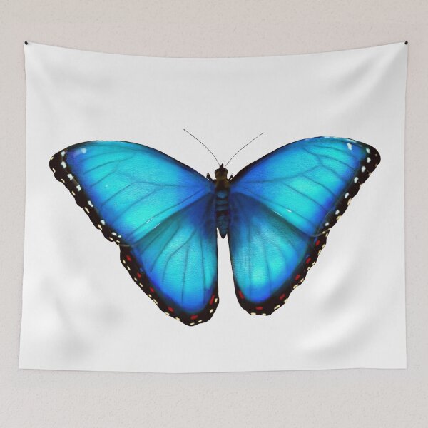 Item preview, Blue Morpho Tropical Butterfly designed and sold by ModelOrganism.
